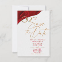 Red Velvet Save the Date