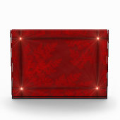 Red Velvet Starbursts Fotoblokken (Voorkant)