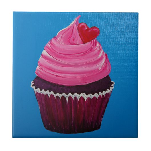 Red Velvet Twist Tegeltje (Voorkant)