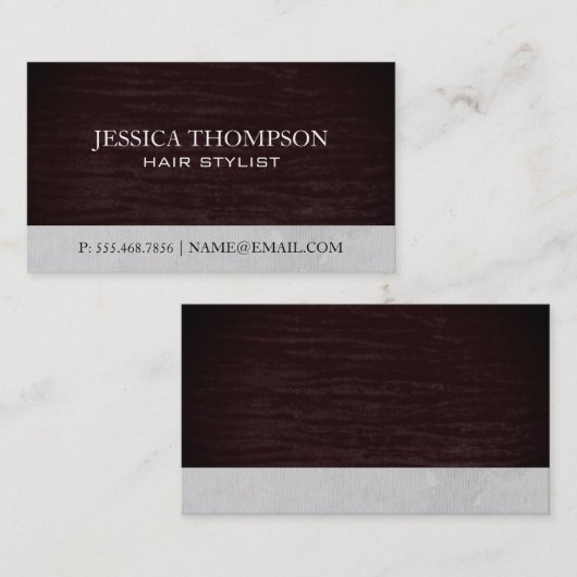 Red Velvet Visitekaartje (Voorkant / Achterkant)