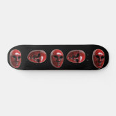 Red Venice Mask Skateboard (Horizontaal)