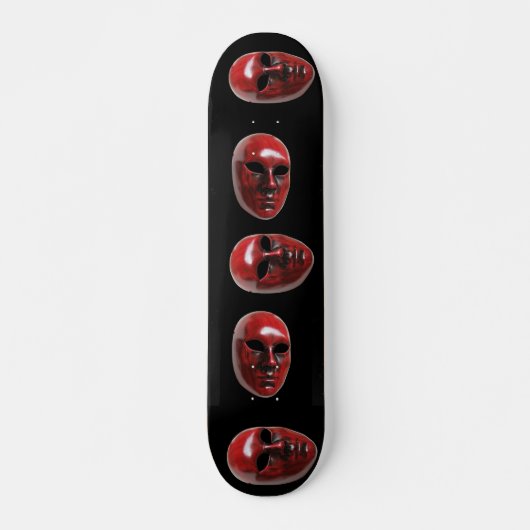 Red Venice Mask Skateboard (Voorkant)