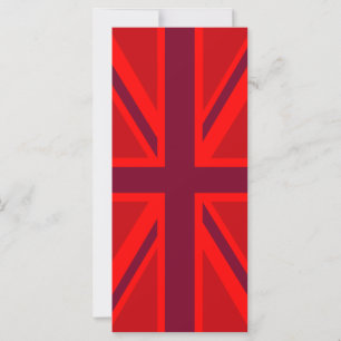 Red Version British Union Jack Decor