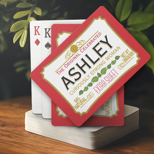 Red Version - Een humoristische kijk op een iconis Pokerkaarten