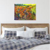 Red Vineyard at Arles, 1888 by Vincent van Gogh Canvas Afdruk (Insitu (Slaapkamer))