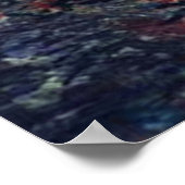 Red Vineyard, Van Gogh Poster (Hoek)