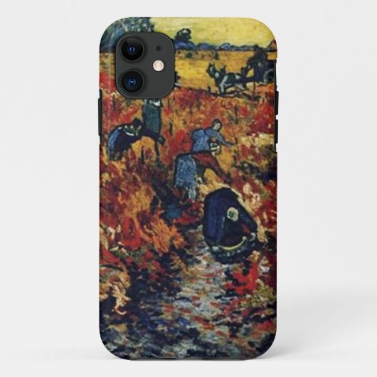 Red Vineyard, Vincent van Gogh Case-Mate iPhone Case (Achterkant)
