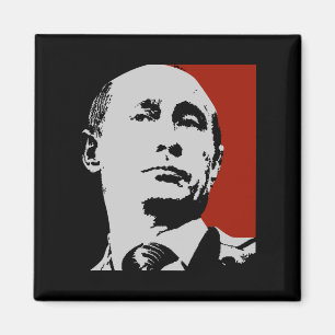 Red Vladimir Poetin Magneet