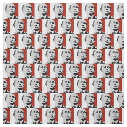 Red Vladimir Poetin Stof (Swatch)