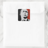 Red Vladimir Poetin Vierkante Sticker (Tas)