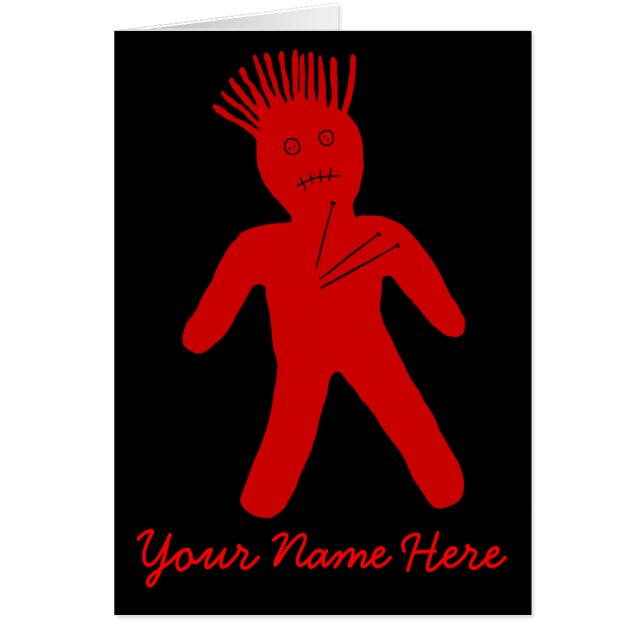 Red Voodoo Doll (Voorkant)