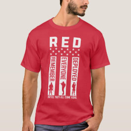 RED Vrijdag herinner iedereen die wordt opgesteld T-shirt