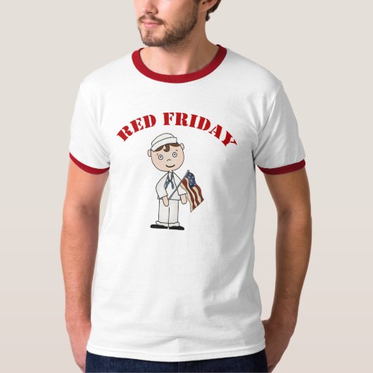Red Vrijdag T-Shirt (Voorkant)