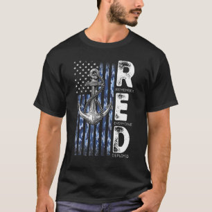 Red Vrijdag veteranen Dag Amerikaanse marine suppo T-shirt