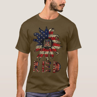 RED Vrijdag weet iedereen die het Amerikaanse Vlag T-shirt