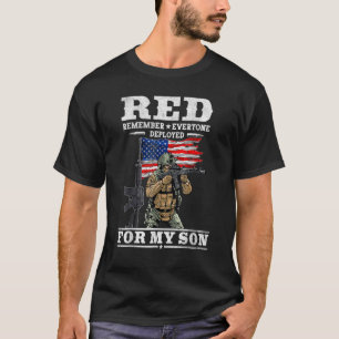 Red Vrijdag weet iedereen die voor mijn zoon werd T-shirt