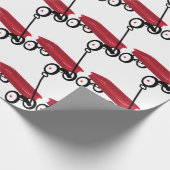 Red Wagon Cadeaupapier (Hoek)