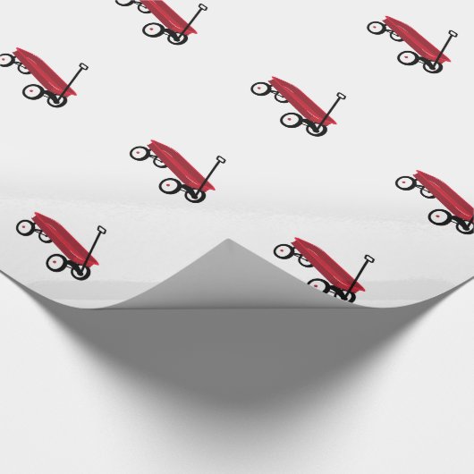 Red Wagon Cadeaupapier (Hoek)