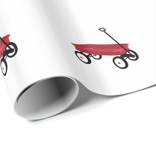 Red Wagon Cadeaupapier (Rol Hoek)