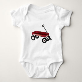 Red Wagon Romper