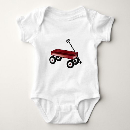 Red Wagon Romper (Voorkant)
