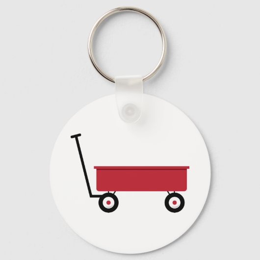 Red Wagon Sleutelhanger (Voorkant)