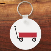 Red Wagon Sleutelhanger (Voorkant)