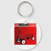 Red Wagons Rock! Sleutelhanger (Voorkant)