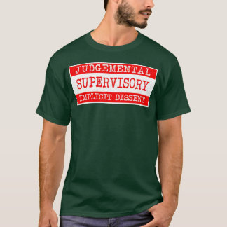 Red Warning muziekcadeau T-shirt