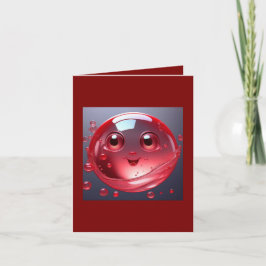 Red Water Bubble Emoji
