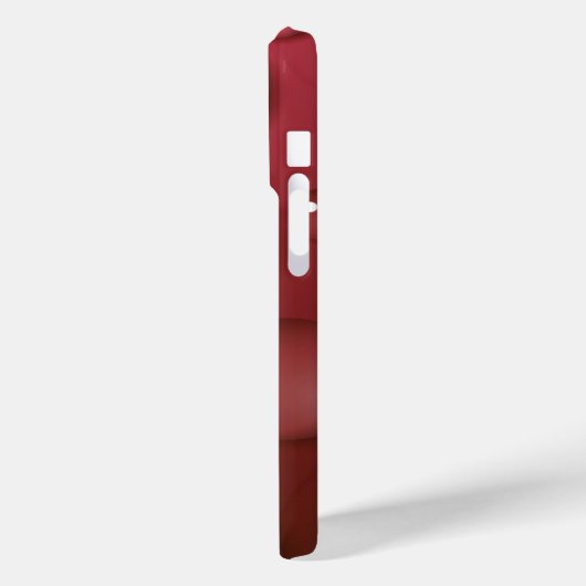 Red Water Drop Patroon Case-Mate iPhone Case (Achterkant / Links)