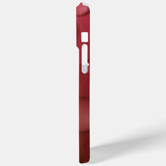 Red Water Drop Patroon Case-Mate iPhone Case (Achterkant / Links)