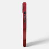 Red Water Drop Patroon Case-Mate iPhone Case (Achterkant / Links)