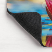 Red Water Lily "The Desk of" *Personalize* Muismat (Hoek)