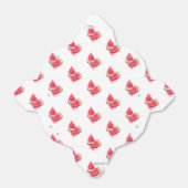 Red Watermelon Favor Box Bedankdoosjes (Uitgevouwen)