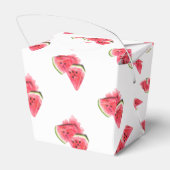 Red Watermelon Favor Box Bedankdoosjes (Achterkant)