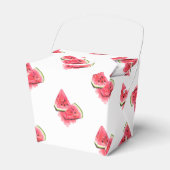 Red Watermelon Favor Box Bedankdoosjes (Voorkant Zijde)