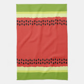 Red Watermelon Slice Kitchen Towel Theedoek (Verticaal)