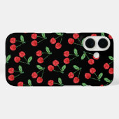 Red Waterverf Cherry Fruit Pattern Case-Mate iPhone Case (Achterkant (horizontaal))
