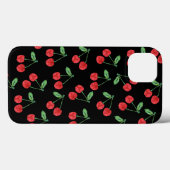 Red Waterverf Cherry Fruit Pattern Case-Mate iPhone Hoesje (Back (Horizontal))