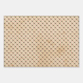 Red Waterverf Daisy Field  Inpakpapier Vel (Voorkant 3)