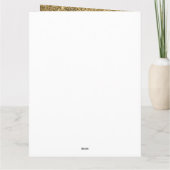 Red Waterverf Dress Sweet 16 verjaardag Kaart (Achterkant)