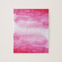 Red Waterverf Ombre Legpuzzel