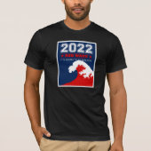 RED WAVE 2022 Midterm Elections USA T-shirt (Voorkant)