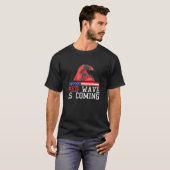 Red Wave komt eraan voor de presidentsverkiezingen T-shirt (Voorkant volledig)