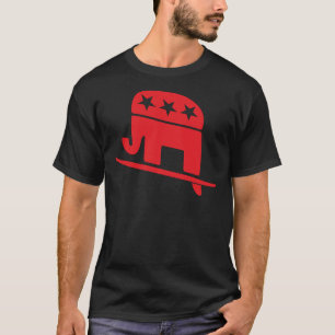 Red Wave komt republikeins olifant in het zuiden a T-shirt