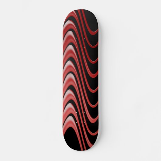 Red Waves Skateboards (Voorkant)