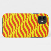 Red Waves Yellow Sky Case-Mate iPhone Case (Achterkant (horizontaal))