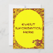 Red Wax Dragon Kaart (Achterkant)