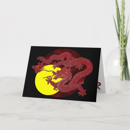 Red Wax Dragon Kaart (Voorkant)